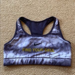 SoulCycle/ nike sports bra